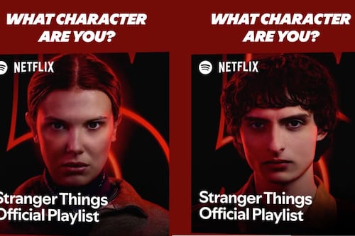 Descubre qué personaje de ‘Stranger Things’ eres a través de Spotify con una playlist personalizada