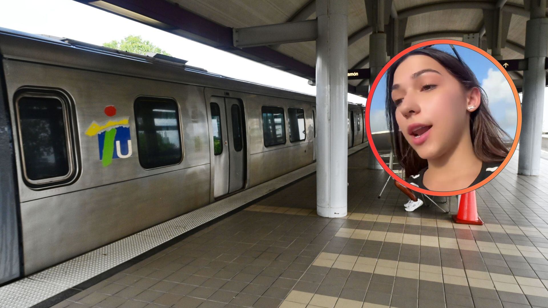 Estudiante denuncia problemas con el Tren Urbano