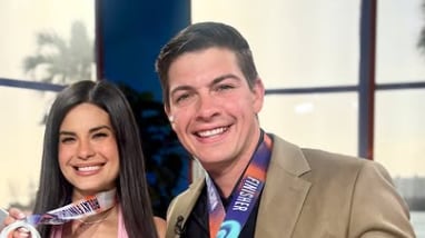 Andrea Rivera y Pepe Calderón