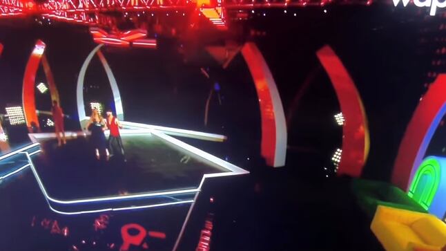 Se va la luz en Claro que Baila