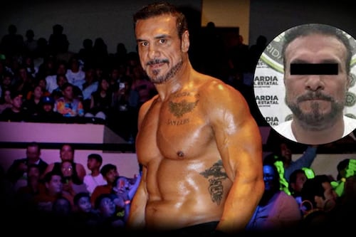 Detienen al luchador “El Patrón” Alberto, por violencia doméstica; policías irrumpen en su casa