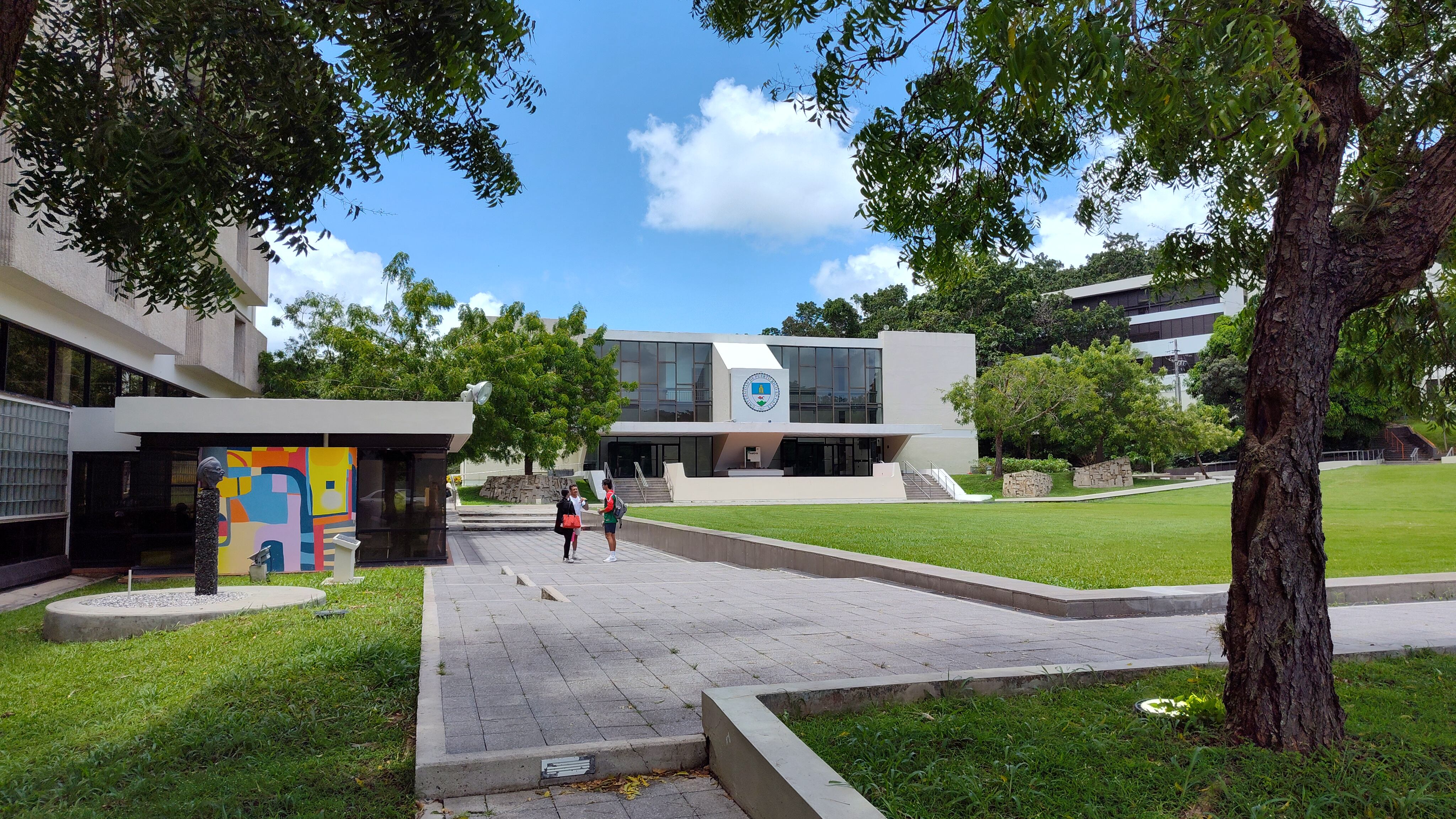 El recinto universitario de la Universidad de Puerto Rico en Cayey.