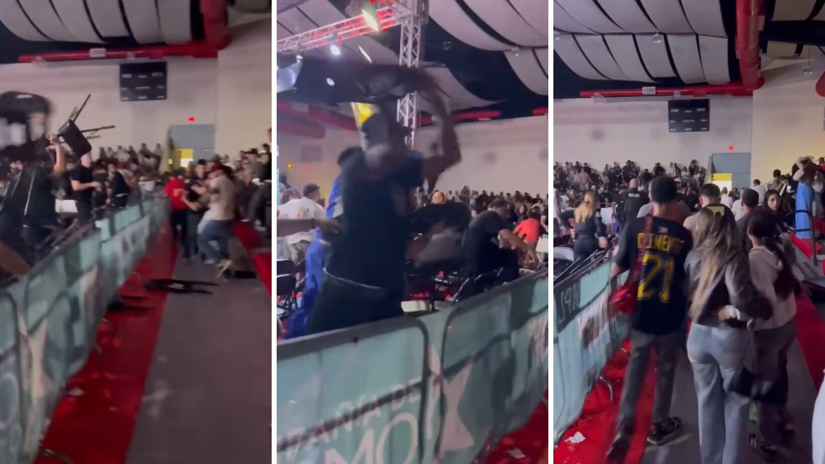 Motín en Barceloneta