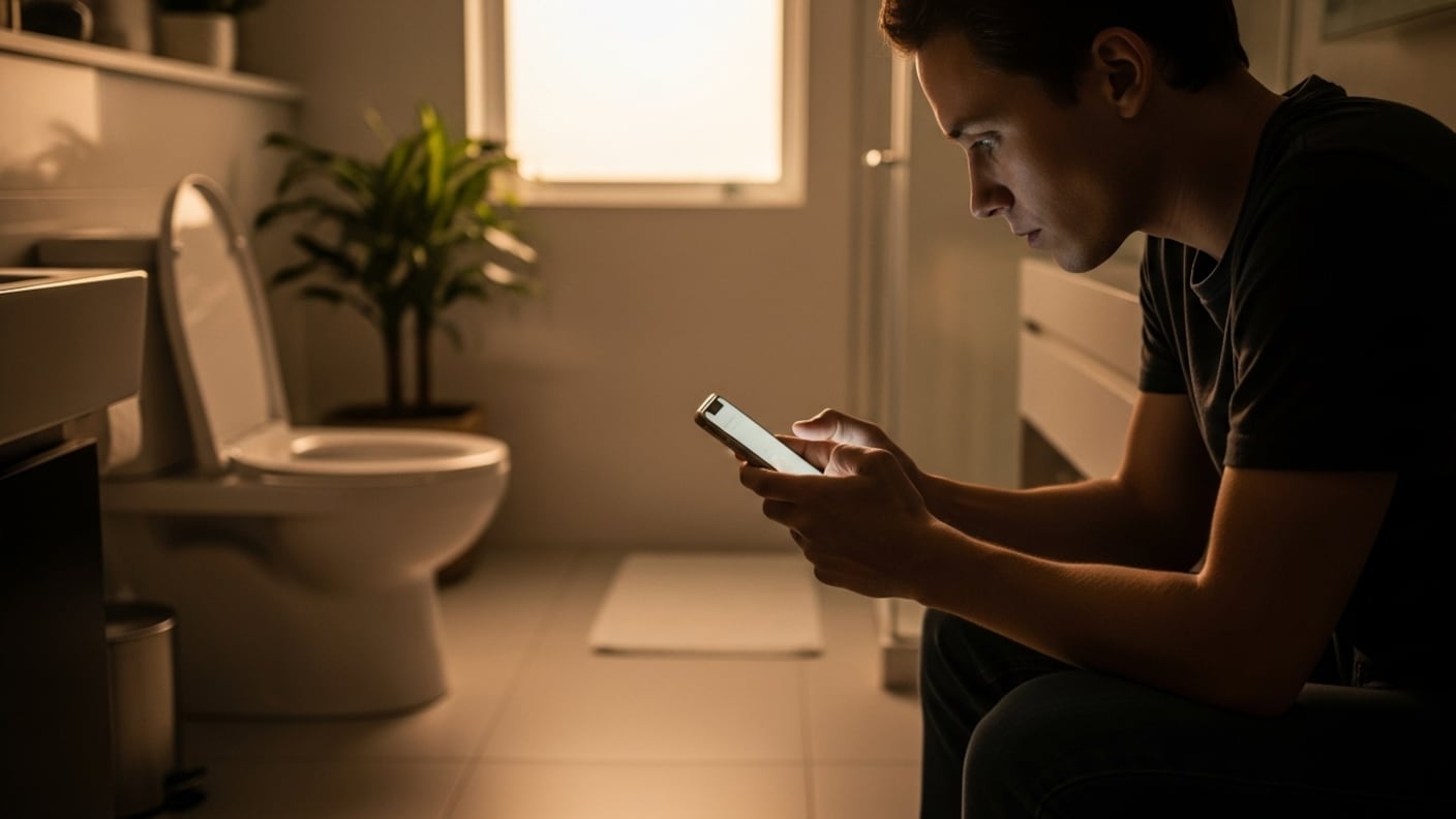 Smartphone y hemorroides / Whisk-FW