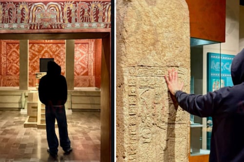 ¡Se formó! Bad Bunny es regañado en México por tocar piezas del Museo Nacional de Antropología