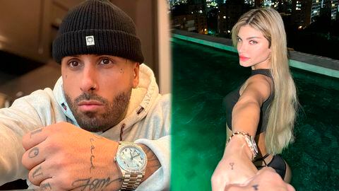 Nicky Jam y Génesis Aleska
