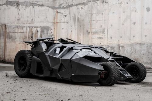 Batman se vuelve verde: crean un Batmóvil eléctrico