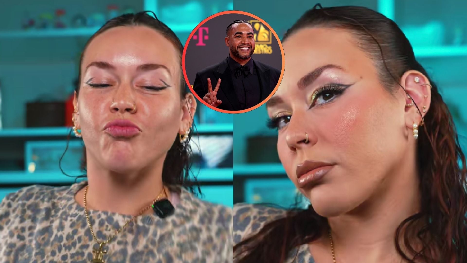 Jesaaelys usa tema de Don Omar para su video. Capturas de pantalla de TikTok. Jesaaelys.