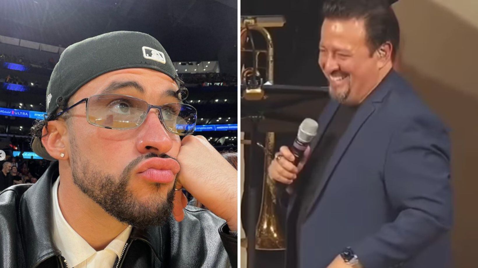 Bad Bunny y pastor calle