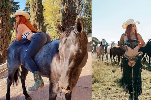 Ella es Elena Larrea, la modelo que triunfa en OnlyFans y es guardaespaldas