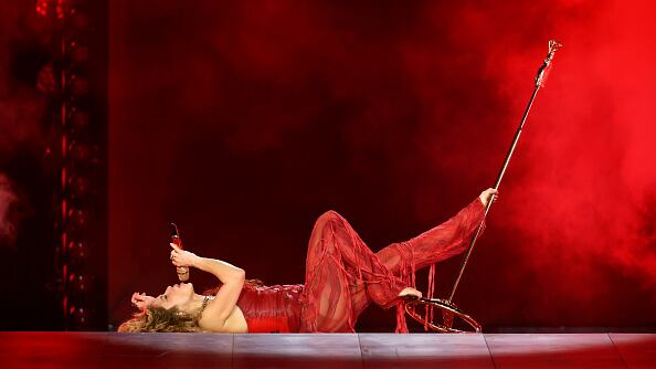 Concierto de Shakira en Brasil.