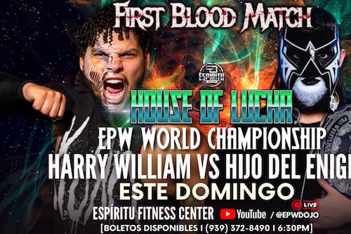 Todo listo para House of Lucha con “First blood match” incluido