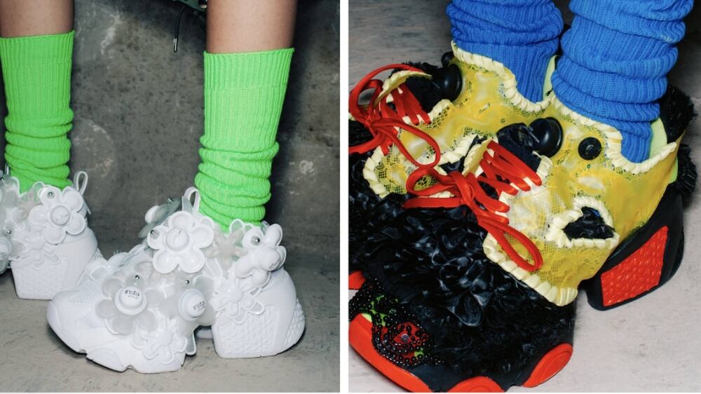 Noir Kei Ninomiya x Reebok Instapump Fury