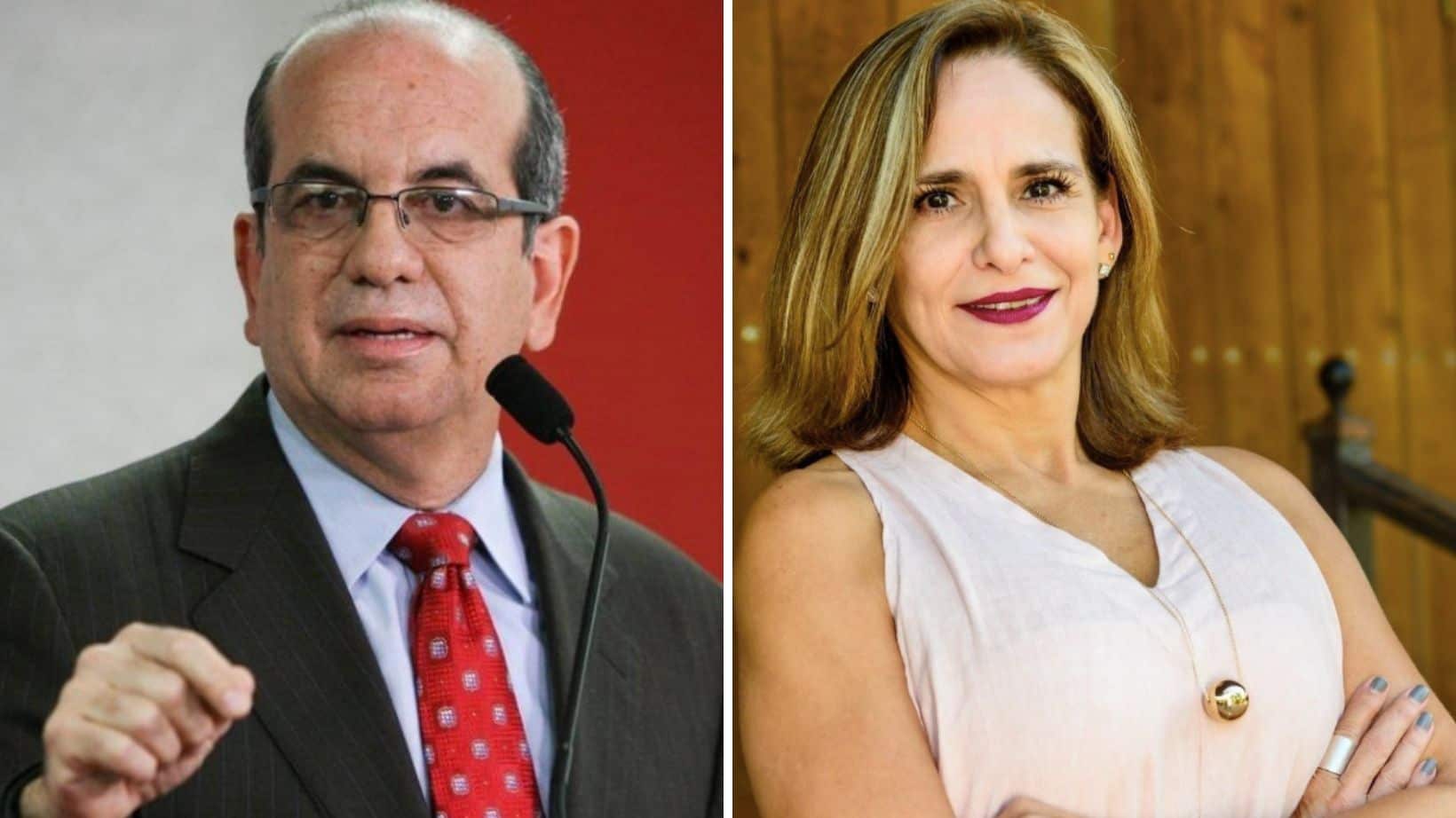 Aníbal Acevedo Vilá y Zoe Laboy