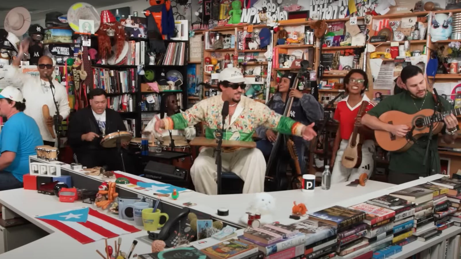 Bad Bunny y su Tiny Desk Concert
