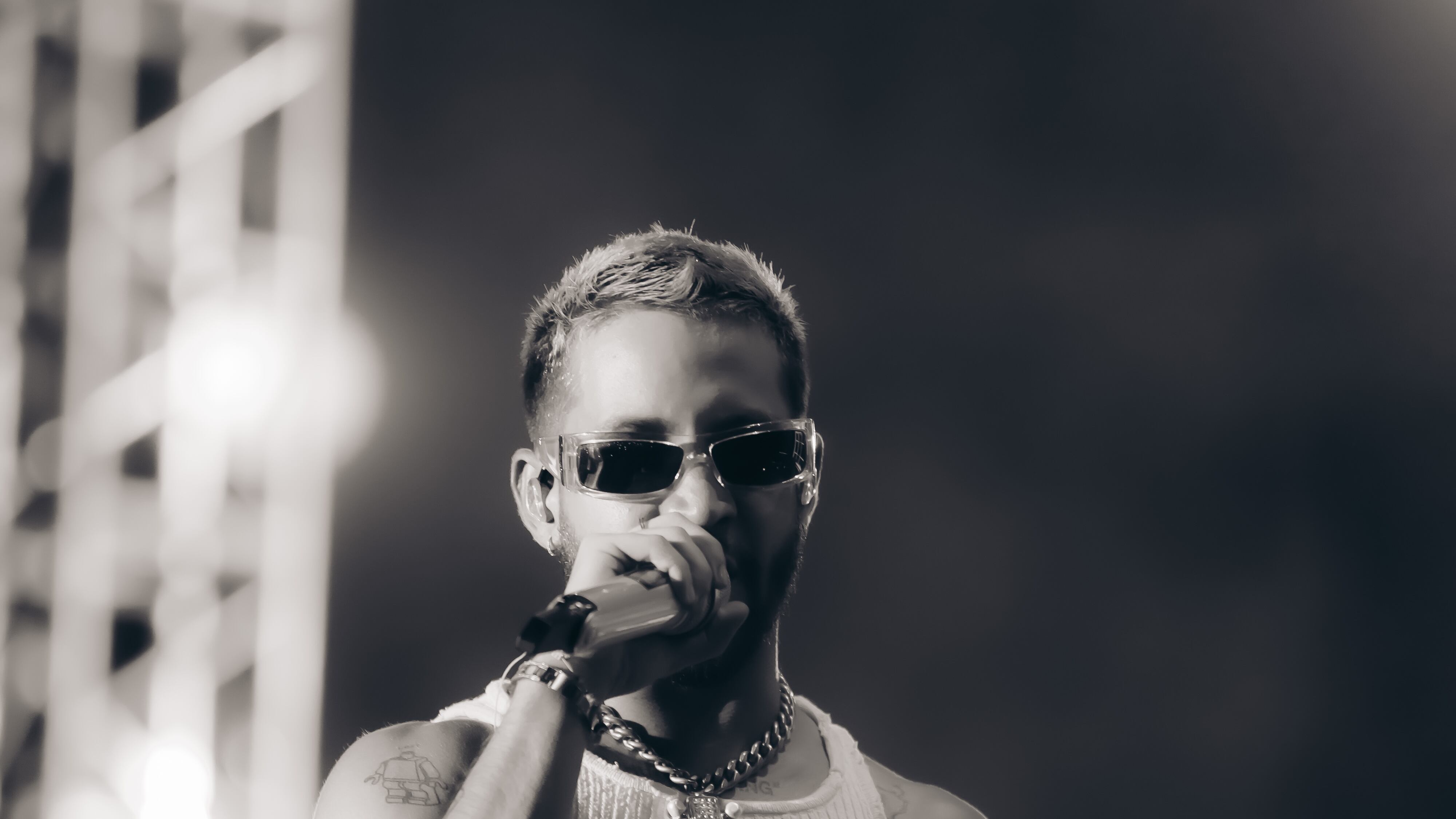 Artista Mora en concierto de Guayaquil