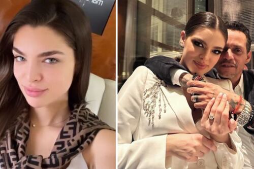 Así se veía Marc Anthony cuando nació Nadia Ferreira