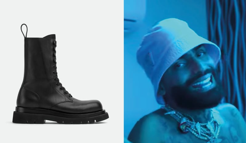 Arcángel hizo referencia a sus botas en la reciente canción